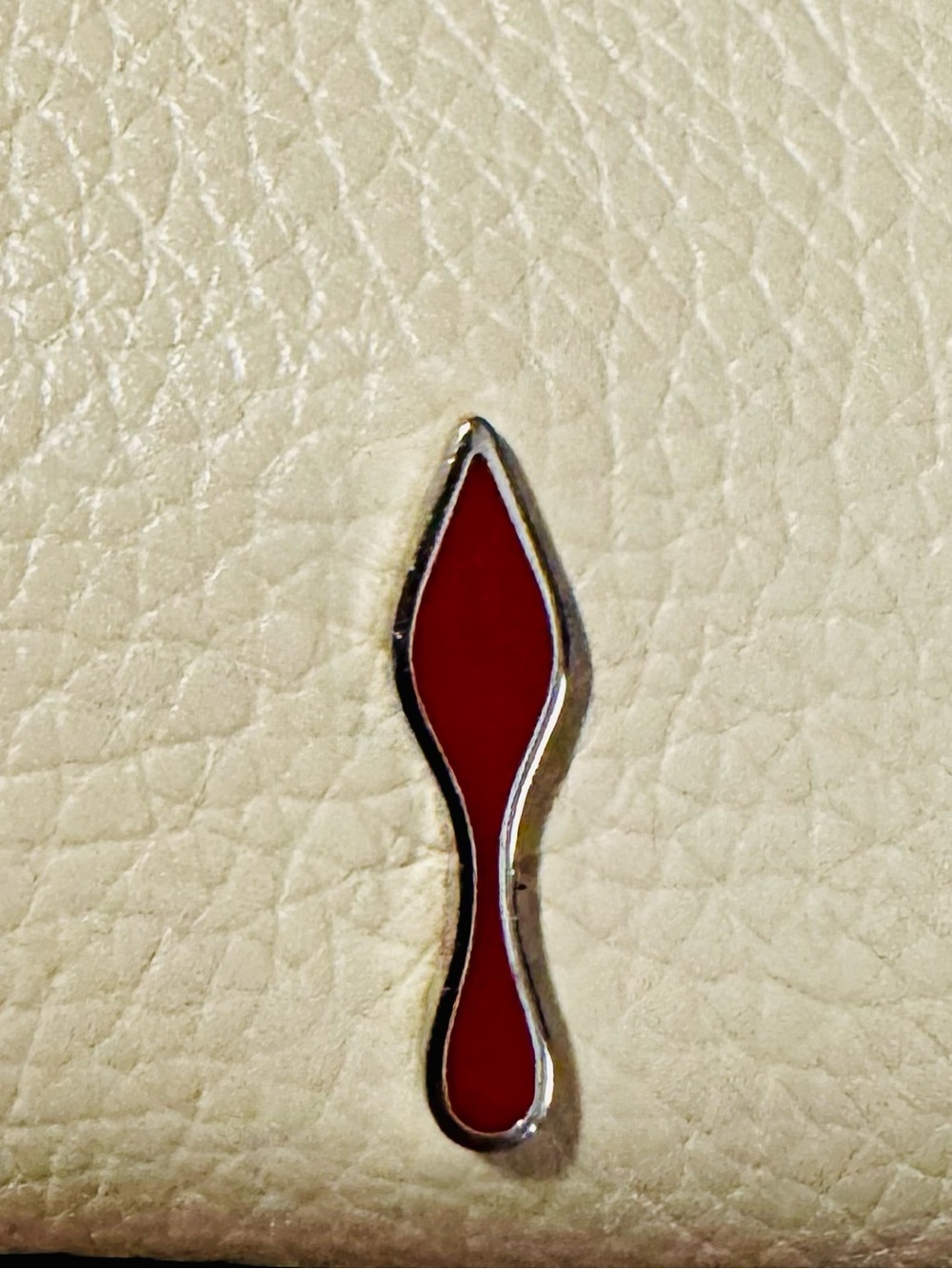 Christian Louboutin Blush Floral Studded Tote - Picture 7 of 14